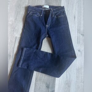 New Abercombie Kids dark blue jeans